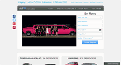 Desktop Screenshot of ampmlimo.ca